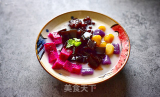 养乐多芋圆仙草的做法步骤：4