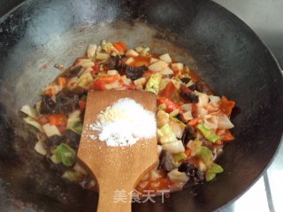 茄汁盖浇饭的做法步骤：7