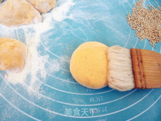 南瓜双薯麻饼的做法步骤：10