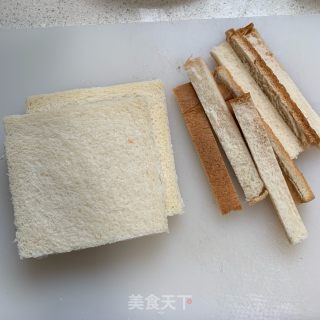 港式酸奶西多士的做法步骤：2