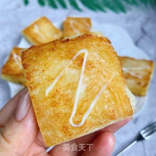 港式酸奶西多士的做法步骤：8