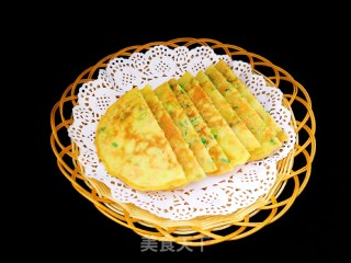 苦瓜鸡蛋饼的做法步骤：1