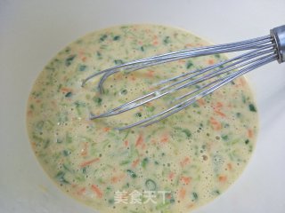 苦瓜鸡蛋饼的做法步骤：6