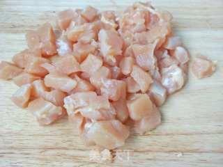 蒜香鸡丁的做法步骤：2