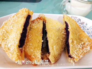紫薯馅面包的做法步骤：9
