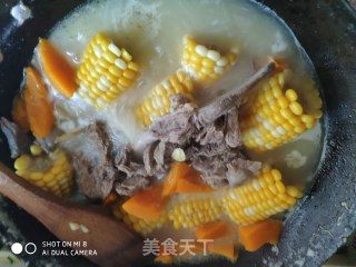 肉食 荤菜 南瓜玉米骨头汤的做法步骤：7