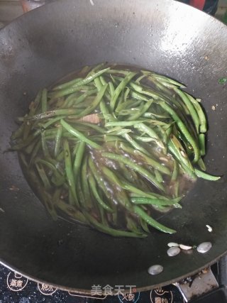 “肉食、荤菜”蒜蓉豇豆肉片的做法步骤：10