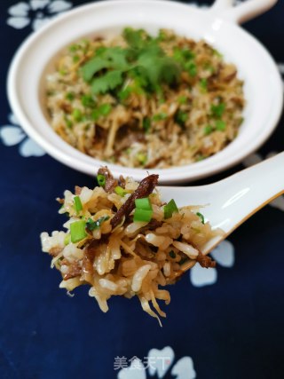 牛肉仔姜炒饭的做法步骤：9