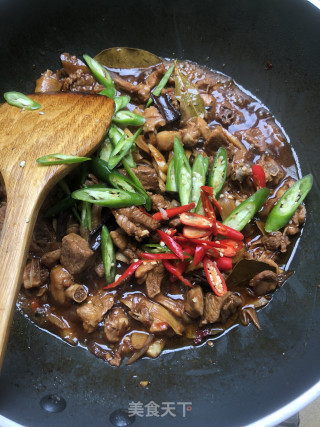 子姜焖鸭肉的做法步骤：9
