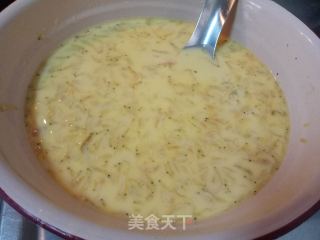 虾皮鸡蛋摊饼的做法步骤：4
