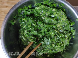韭菜炒鸡蛋的做法步骤：5