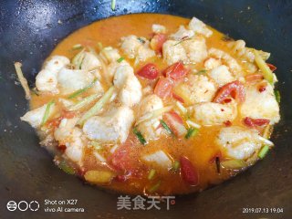 西红柿豆瓣巴沙鱼的做法步骤：6