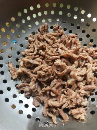 小炒肉丝的做法步骤：8