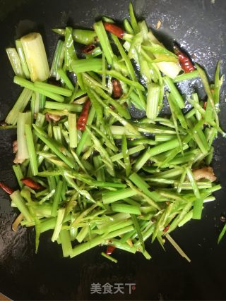 小炒肉丝的做法步骤：11