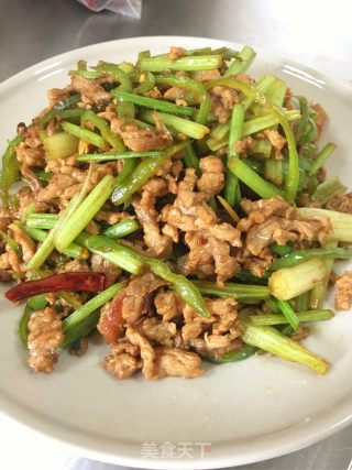 小炒肉丝的做法步骤：14