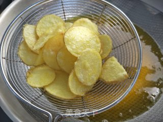 香辣土豆片的做法步骤：9