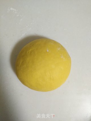 南瓜大理石纹吐司的做法步骤：3