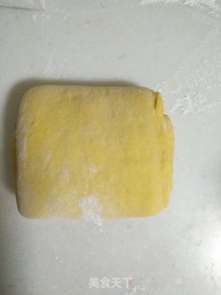 南瓜大理石纹吐司的做法步骤：7