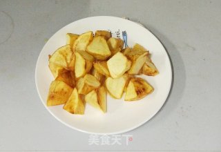 街头小吃孜然土豆（锅巴洋芋）的做法步骤：8