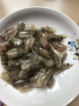 韭菜炒虾的做法步骤：3