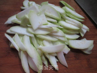 豆腐丸子夜开花煮粉丝的做法步骤：3