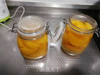 黄桃罐头的做法步骤：5