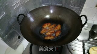 炸鸡包翅的做法步骤：3