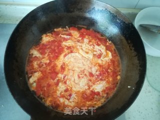 西红柿鸡蛋汤的做法步骤：4