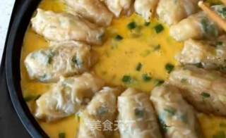 土豆新吃法|创意五珍粉土豆卷，土豆鲜香，蛋香浓郁！的做法步骤：7