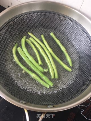 菜豆炒蛋的做法步骤：4