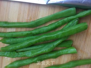 菜豆炒蛋的做法步骤：7
