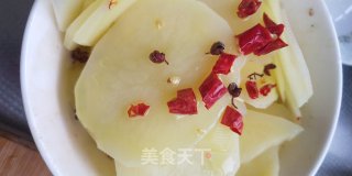 麻辣土豆片的做法步骤：3