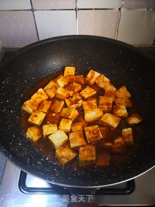 麻婆豆腐（简易版）的做法步骤：5