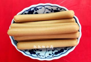 肠仔包的做法步骤：5
