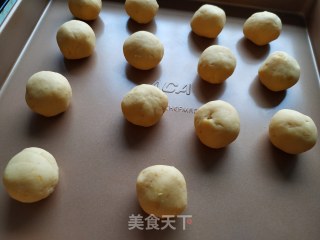 烤芝麻红薯球的做法步骤：5