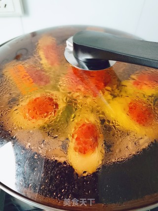丝瓜酿肉的做法步骤：7