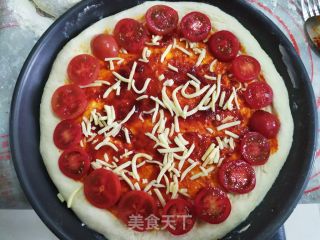 虾仁披萨的做法步骤：7