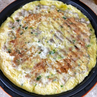 鸡蛋肉饼的做法步骤：6