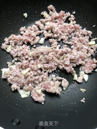 橄榄肉末炒豆角的做法步骤：4