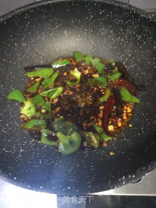 尖椒干豆腐的做法步骤：6