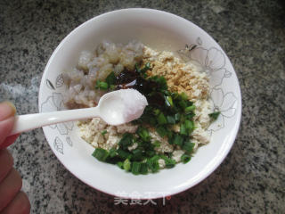 虾仁豆腐馅饺子的做法步骤：8