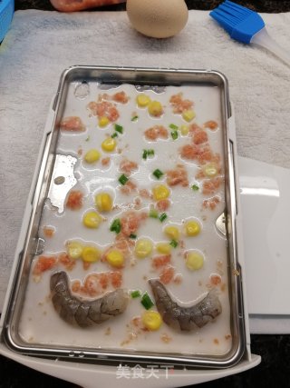 鲜虾玉米猪肉肠的做法步骤：4