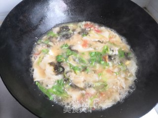 饺子皮汤面的做法步骤：14