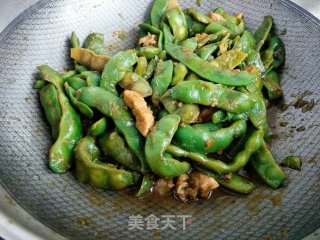 家常炖豆角的做法步骤：7