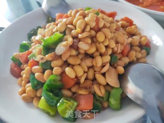三色黄豆的做法步骤：11