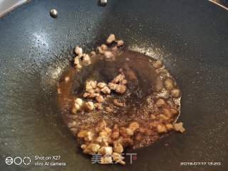 肉末豆角拌荞麦面的做法步骤：3