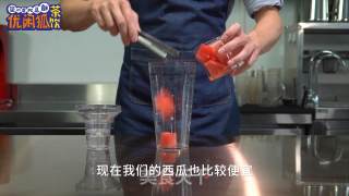 西瓜饮品制作方法的做法步骤：2