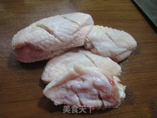 黑木耳梅豆烧中翅的做法步骤：2