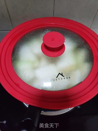 肉末虾仁冬瓜汤的做法步骤：4