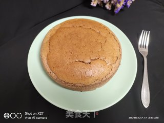 可可戚风蛋糕的做法步骤：9